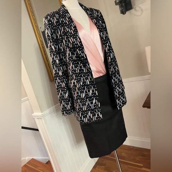 FC Jeans Gazelle Front zip pencil black size 8 skirt - Picture 7 of 10